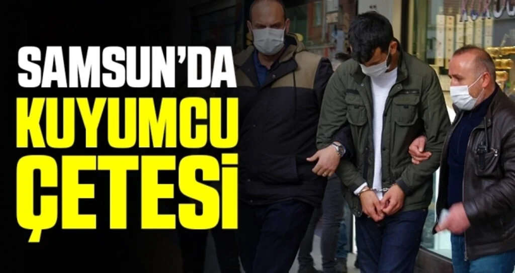 Samsun'da Kuyumculara sahte altın satmaya çalışan şahıs çeteyi ele verdi