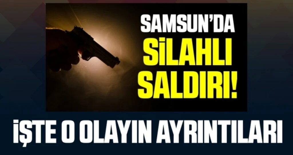 Samsun'da silahla ağır yaralama olayı şüphelisi adliyede
