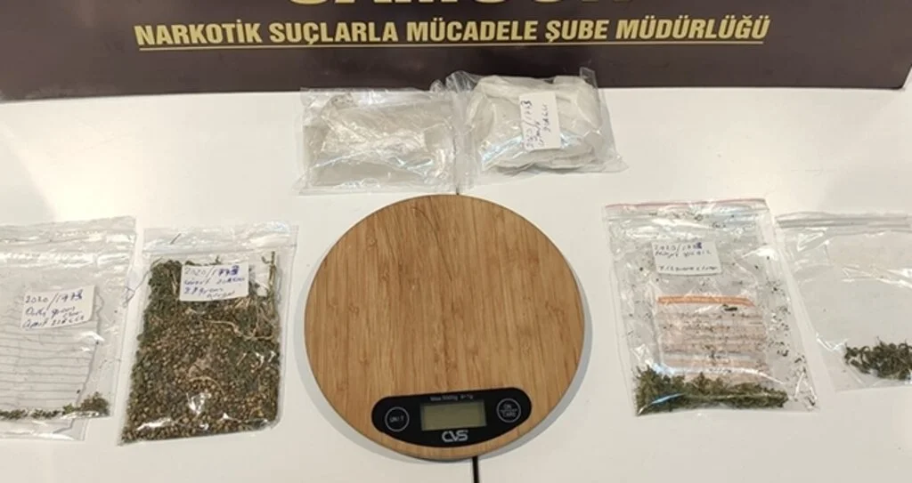 Samsun'da uyuşturucu operasyonu: 2 gözaltı