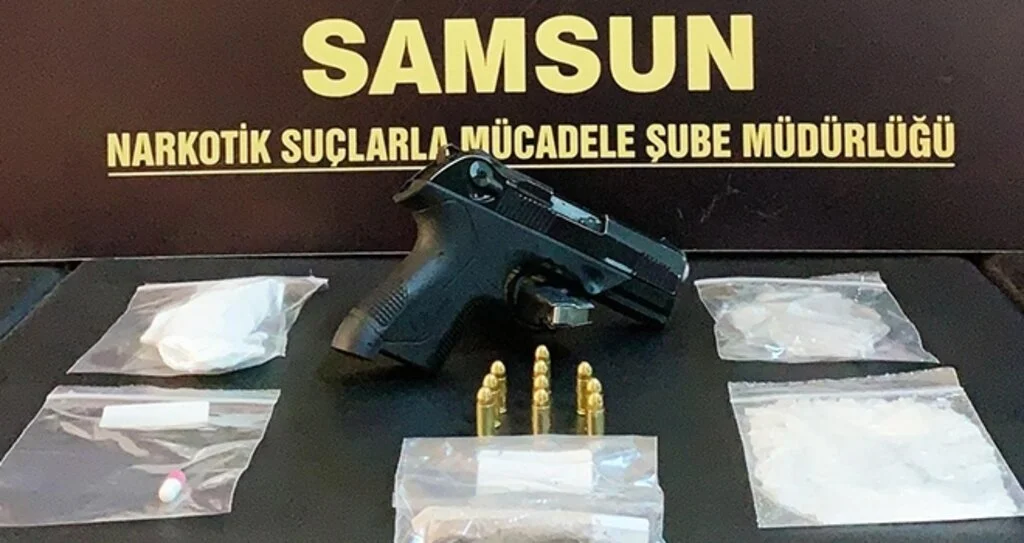 Samsun'da yabancı uyruklu 1 kişi uyuşturucu ticaretinden gözaltına alındı