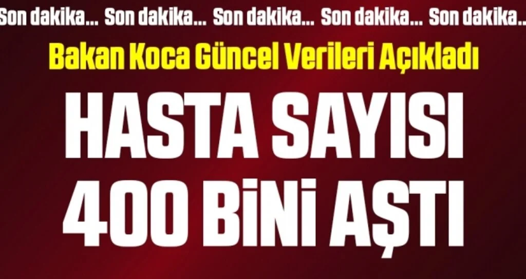 Son dakika… Bakan Koca, coronadan kaynaklı can kaybı ve yeni hasta sayısını açıkladı! İşte 11 Kasım tablosu…