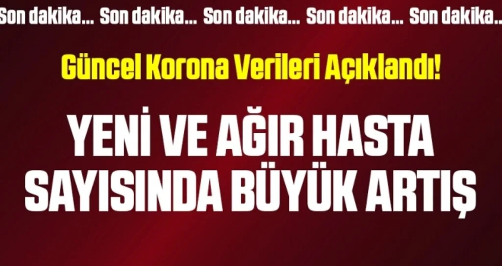 Son dakika… Bakan Koca, coronadan kaynaklı can kaybı ve yeni hasta sayısını açıkladı! İşte 2 Kasım tablosu…