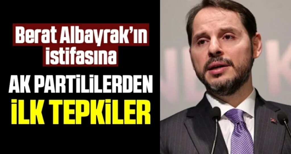 Son dakika… Berat Albayrak’ın istifasına AK Partililerden ilk tepkiler