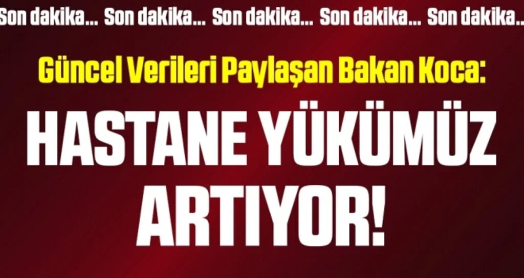 Son dakika… Güncel corona verileri açıklandı! İşte 14 Kasım tablosu