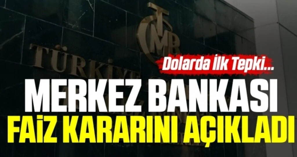 Son dakika… Merkez Bankası faiz kararını açıkladı