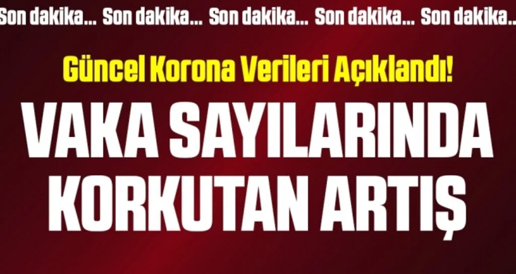 Son dakika… Sağlık Bakanlığı güncel corona verilerini açıkladı! İşte 26 Kasım tablosu