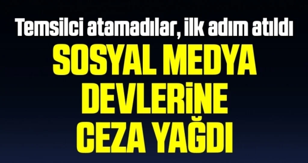Son dakika… Sosyal medya platformlarına 10’ar milyon TL ceza