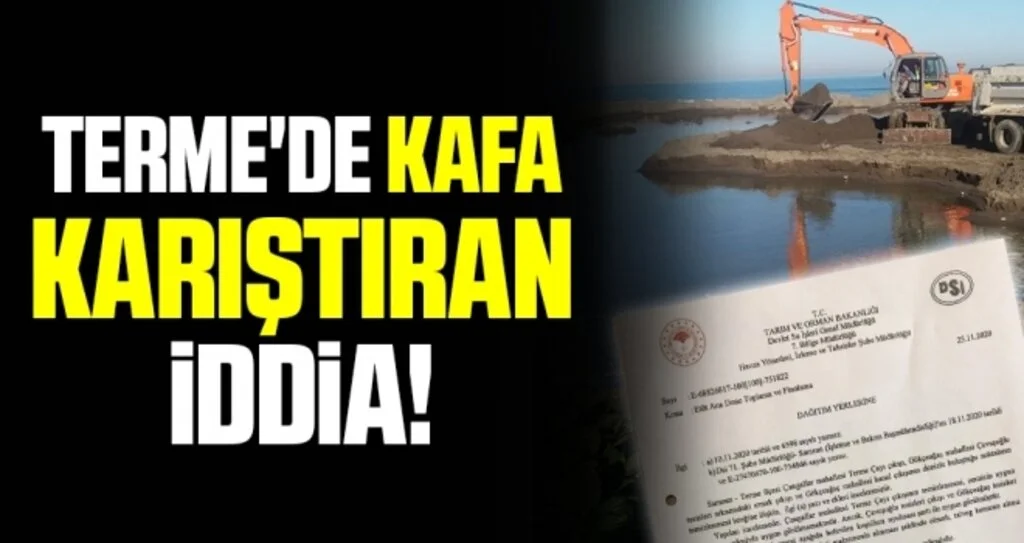 Terme'de Kafa karıştıran iddia 