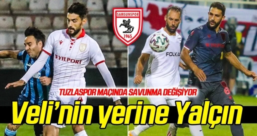 Tuzlaspor maçında savunma değişiyor