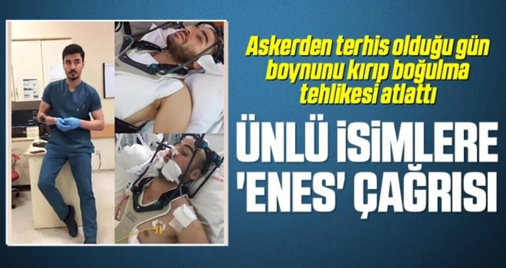 Ünlü isimlere 'Enes' çağrısı