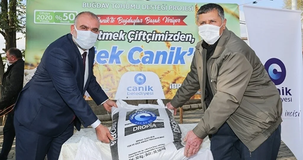 Üretim Çiftçiden Tohum Canik'ten