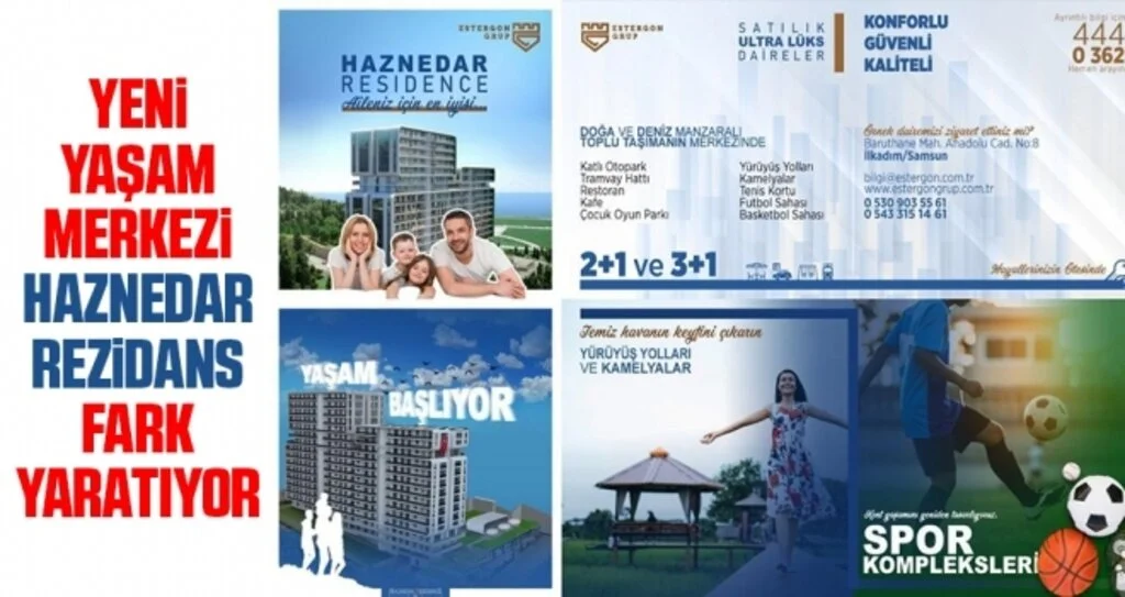 Yeni Yaşam Merkezi Haznedar Rezidans Fark Yaratıyor