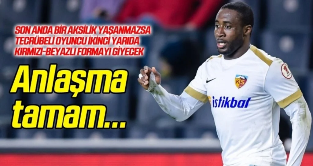 Yılport Samsunspor Djedje ile el sıkıştı