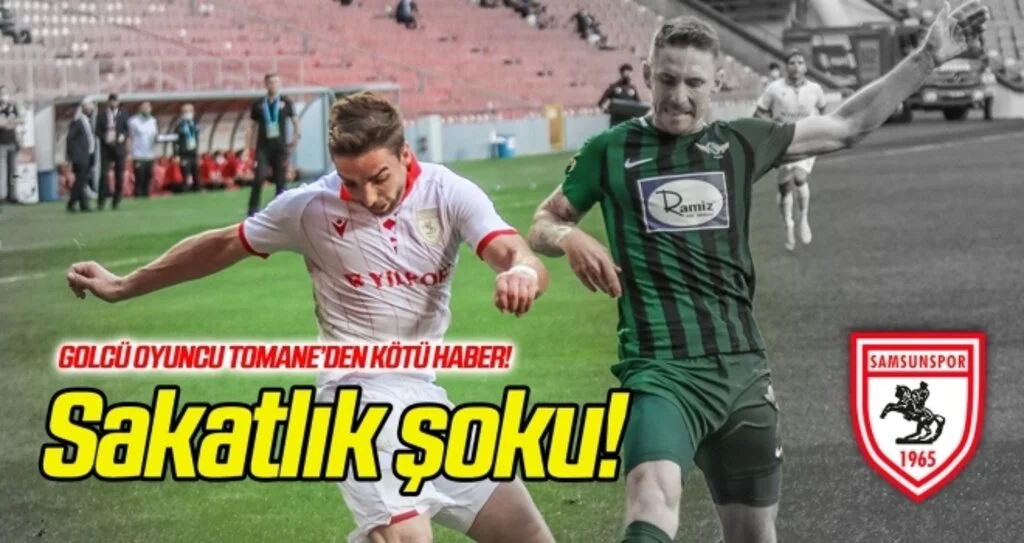 Yılport Samsunspor'da sakatlık şoku!