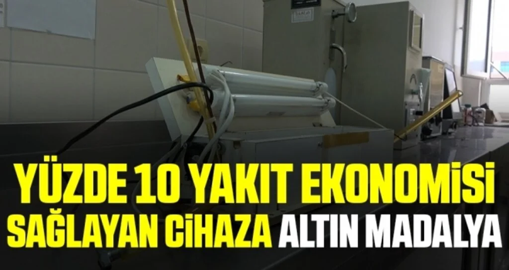 Yüzde 10 yakıt ekonomisi sağlayan cihaza altın madalya