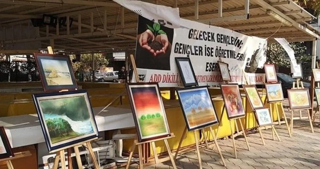 106 yaşında sergi açtı