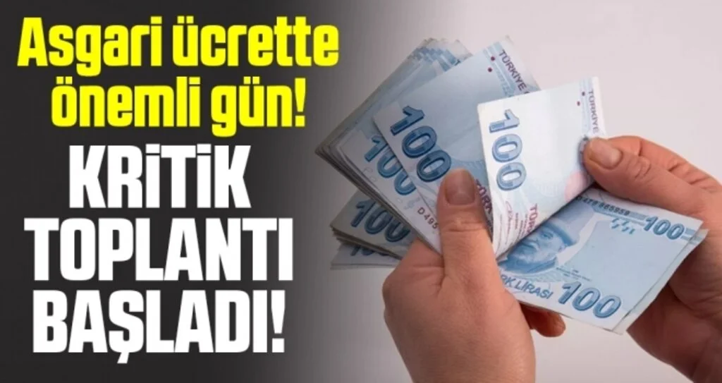 Asgari Ücret Tespit Komisyonu'nun ikinci toplantısı başladı