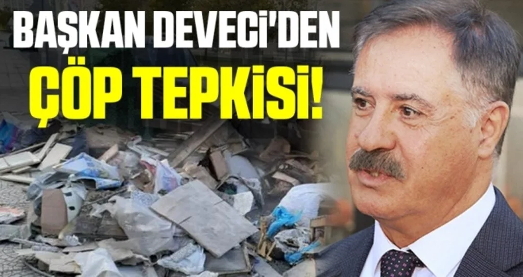 Atakum Belediye Başkanı Cemil Deveci'den Çöp Tepkisi