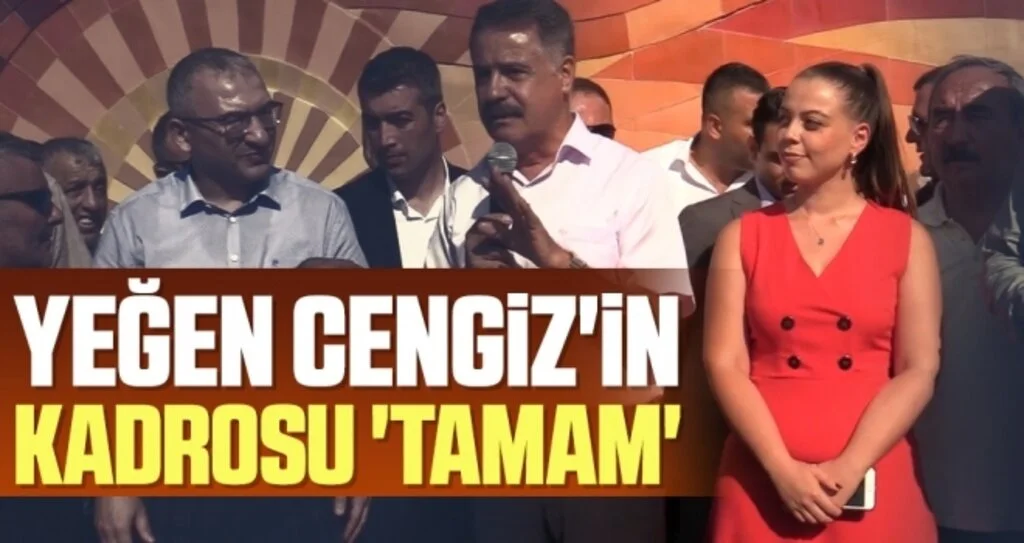 Atakum Belediyesi'nde Yeğen Merve Selin Cengiz'in kadrosu 'tamam'