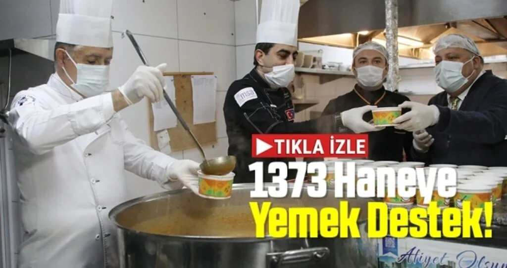 Atakum'dan 1373 Haneye Yemek Destek!