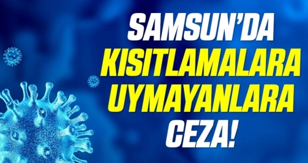 Bafra'da 49 şahsa 39 bin 100 lira ceza