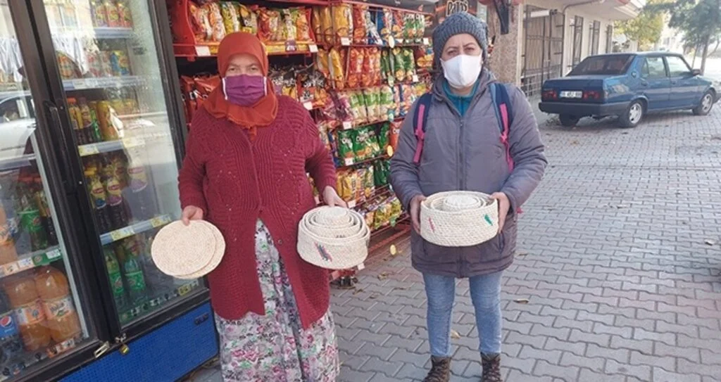 BAFRASTA'lı kadınlar üretiyor