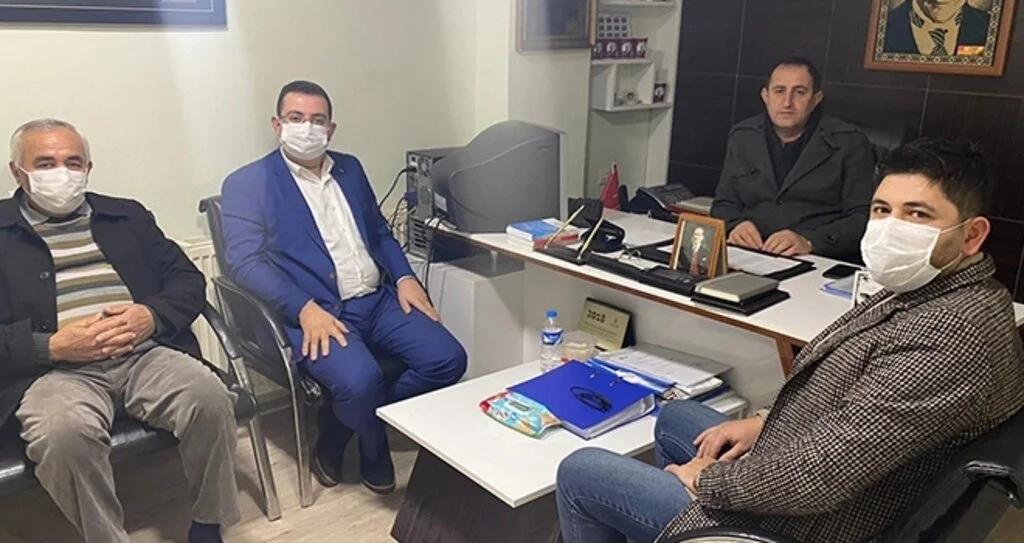 Başkan Dağlı'dan CHP'ye iade-i ziyaret