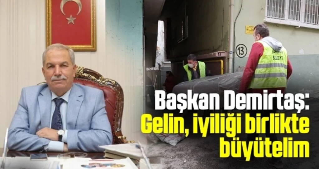 Başkan Demirtaş: Gelin, iyiliği birlikte büyütelim