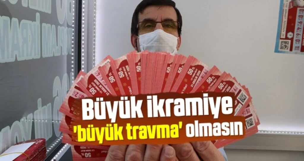 Büyük ikramiye 'büyük travma' olmasın