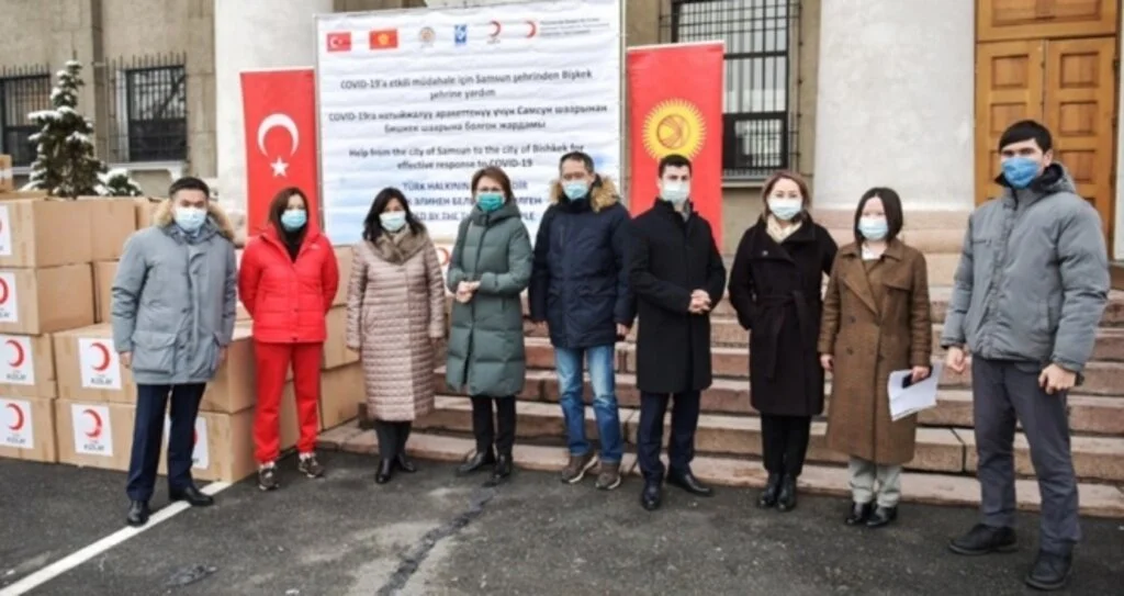 Büyükşehir'den  Kırgızistan’a yardım 