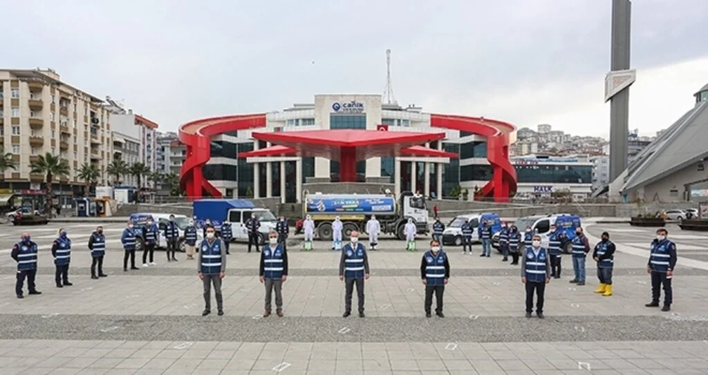 Canik’in korona savaşçıları: “Biz sizin için varız”
