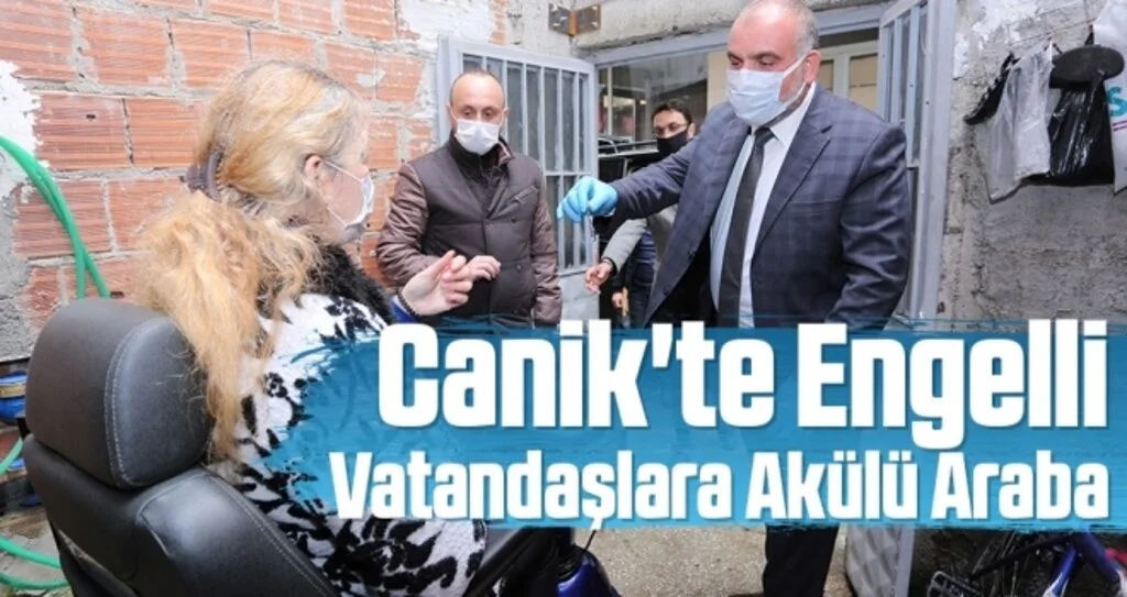 Canik'te Engelli Vatandaşlara Akülü Araba