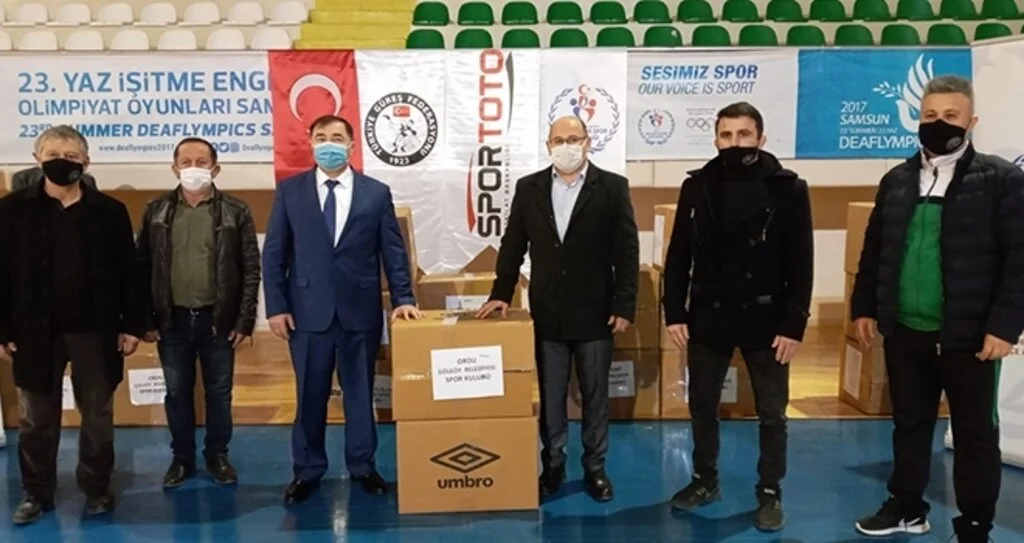 Federasyondan Malzeme Desteği