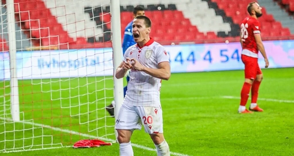 Gökhan Alsan galibiyeti getirdi...