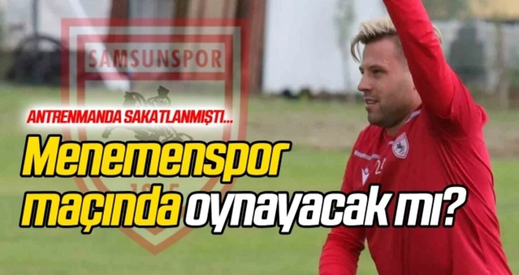 Guido Koçer, Menemenspor maçında oynayabilecek mi?