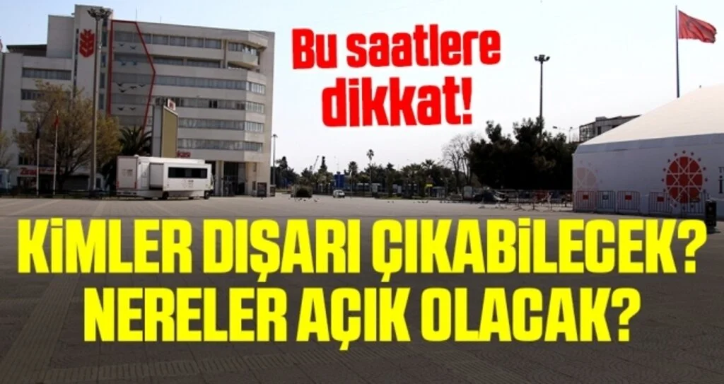 Hafta sonu kısıtlamasının tüm detayları... Hafta sonu sokağa çıkma yasağı nasıl olacak?