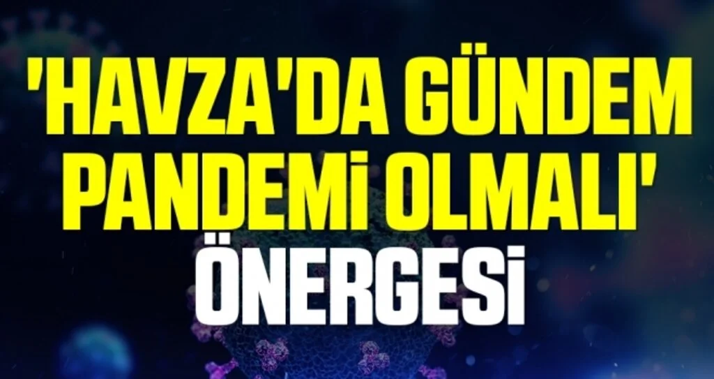 'Havza'da gündem pandemi olmalı' önergesi