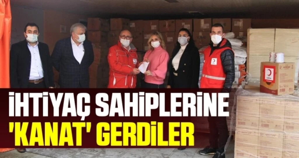 İhtiyaç sahiplerine 'kanat' gerdiler