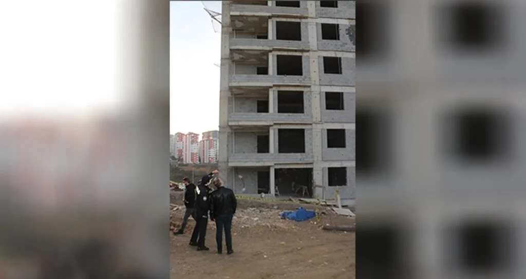 İnşaatın 9'uncu katından düşen işçi hayatını kaybetti