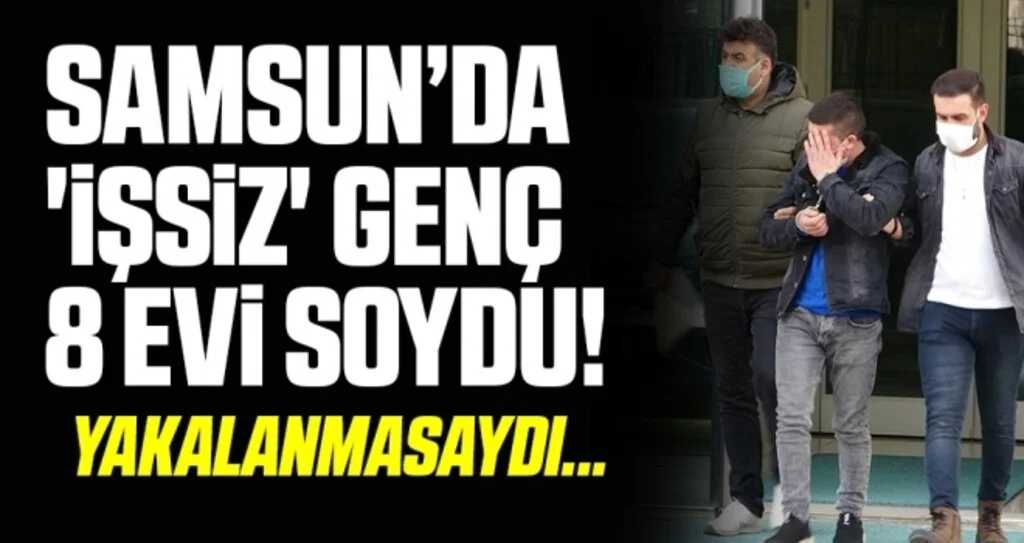 "İşsizim" diye 8 hırsızlık yapan genç işe gireceği gün tutuklandı