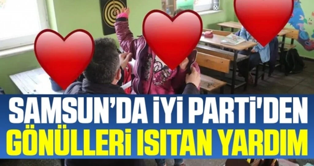 İYİ Parti'den gönülleri ısıtan yardım 