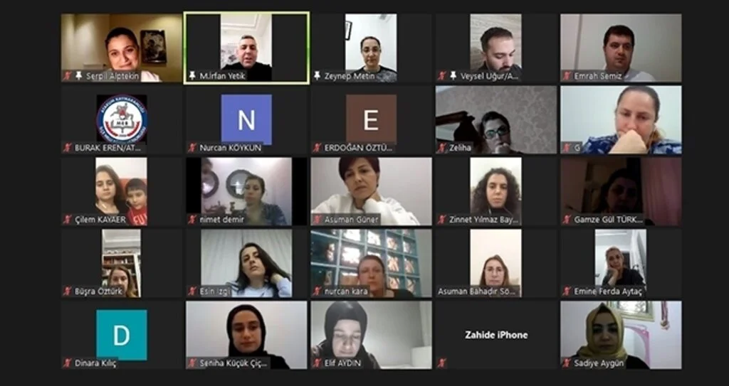 Öğretmenlere pandemi sürecinde mesleki eğitim