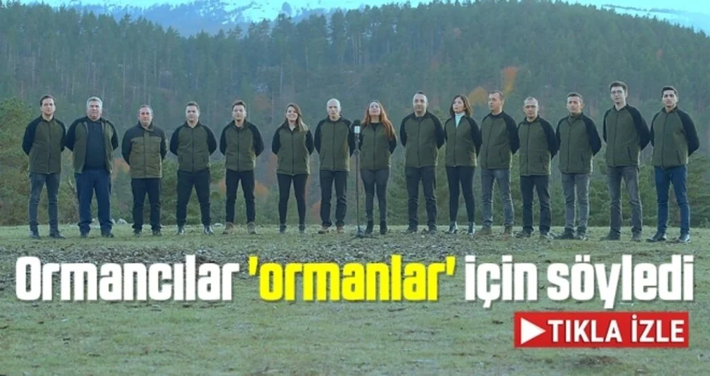 Ormancılar 'ormanlar' için söyledi