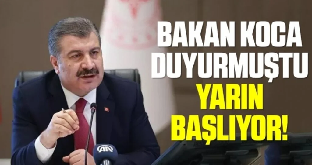 PCR testi ibrazı zorunluluğu uygulaması yarın başlıyor! Sağlık Bakanı duyurmuştu