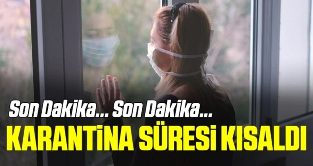 Sağlık Bakanlığı açıkladı! Koronavirüs temaslı süresi 10 güne düşürüldü
