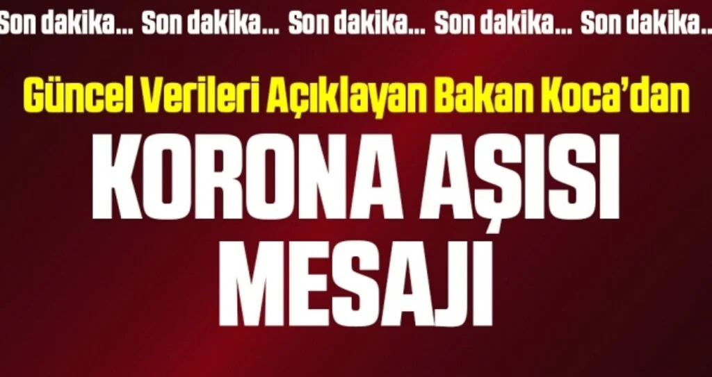 Sağlık Bakanlığı güncel corona virüsü verilerini açıkladı! İşte 25 Aralık tablosu