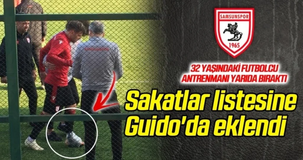 Sakatlar listesine Guido'da eklendi