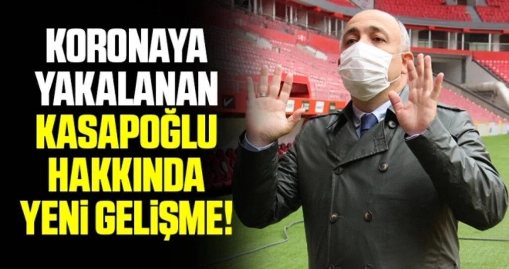 Samsun Gençlik ve Spor İl Müdürü İsmail Hakkı Kasapoğlu'nun Tedavisi Hastanede Sürecek