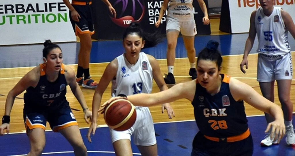 Samsun Canik Belediyespor: 50 - ÇBK Mersin Yenişehir Belediyespor: 124