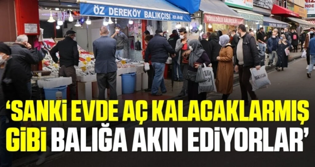 Samsun’da balığa yoğun rağbet